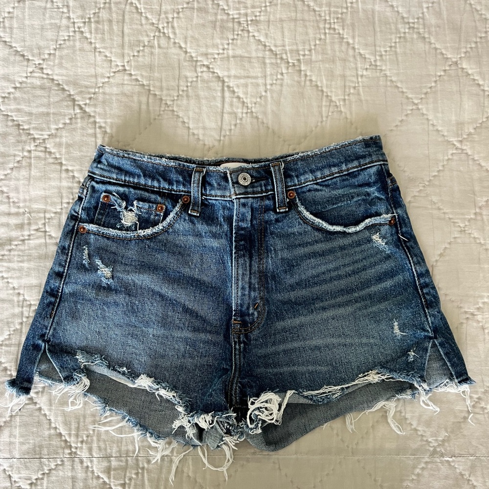 Abercrombie & Fitch High Rise Mom Shorts Size 4/27